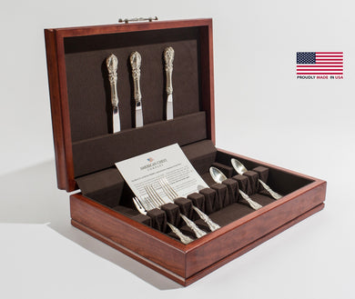 #F00C Traditions Flatware Chest, Solid Cherry -Amish Crafted in USA