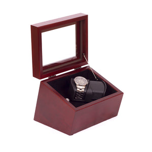 #WW02M  The Admiral, DOUBLE-Watch Winder Chest. with FOUR Programs.